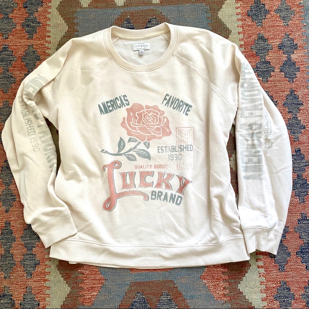 Lucky Brand Crewneck Sweatshirt